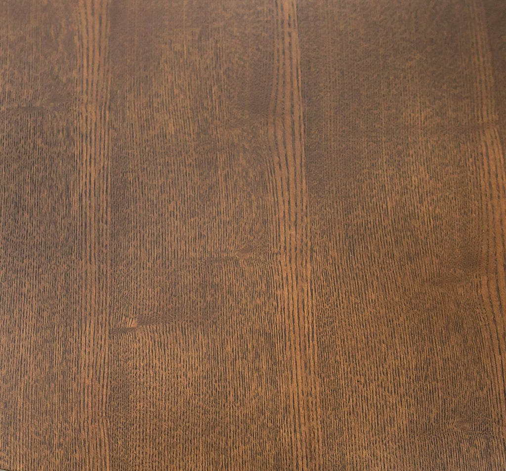 Theresa Modern Round Walnut & Black Table