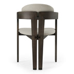 Thorne Light Grey and Dark Grey Arm Dining Chair