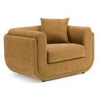 Tiene - Modern Orange Fabric Chair