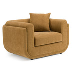 Tiene - Modern Orange Fabric Chair