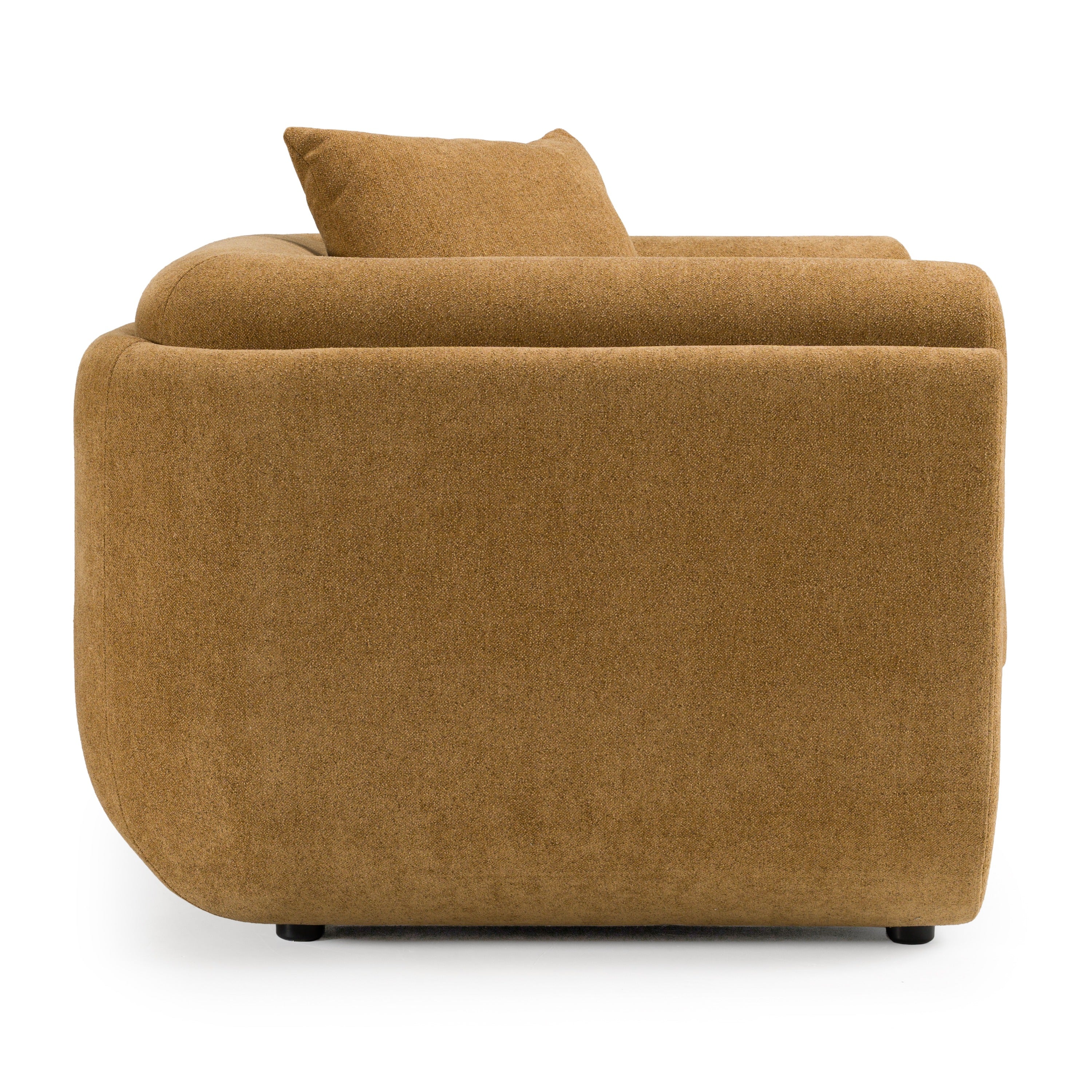 Tiene - Modern Orange Fabric Chair