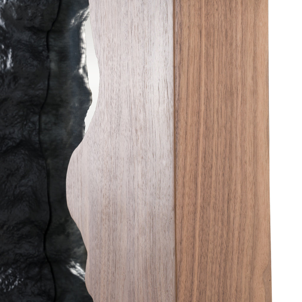 Timber - Modern Walnut Leaning Floor Mirror