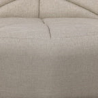 Tomlin - Contemporary Grey Woven Fabric Accent Chair