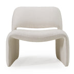 Tristan Modern Off White Fabric Accent Chair
