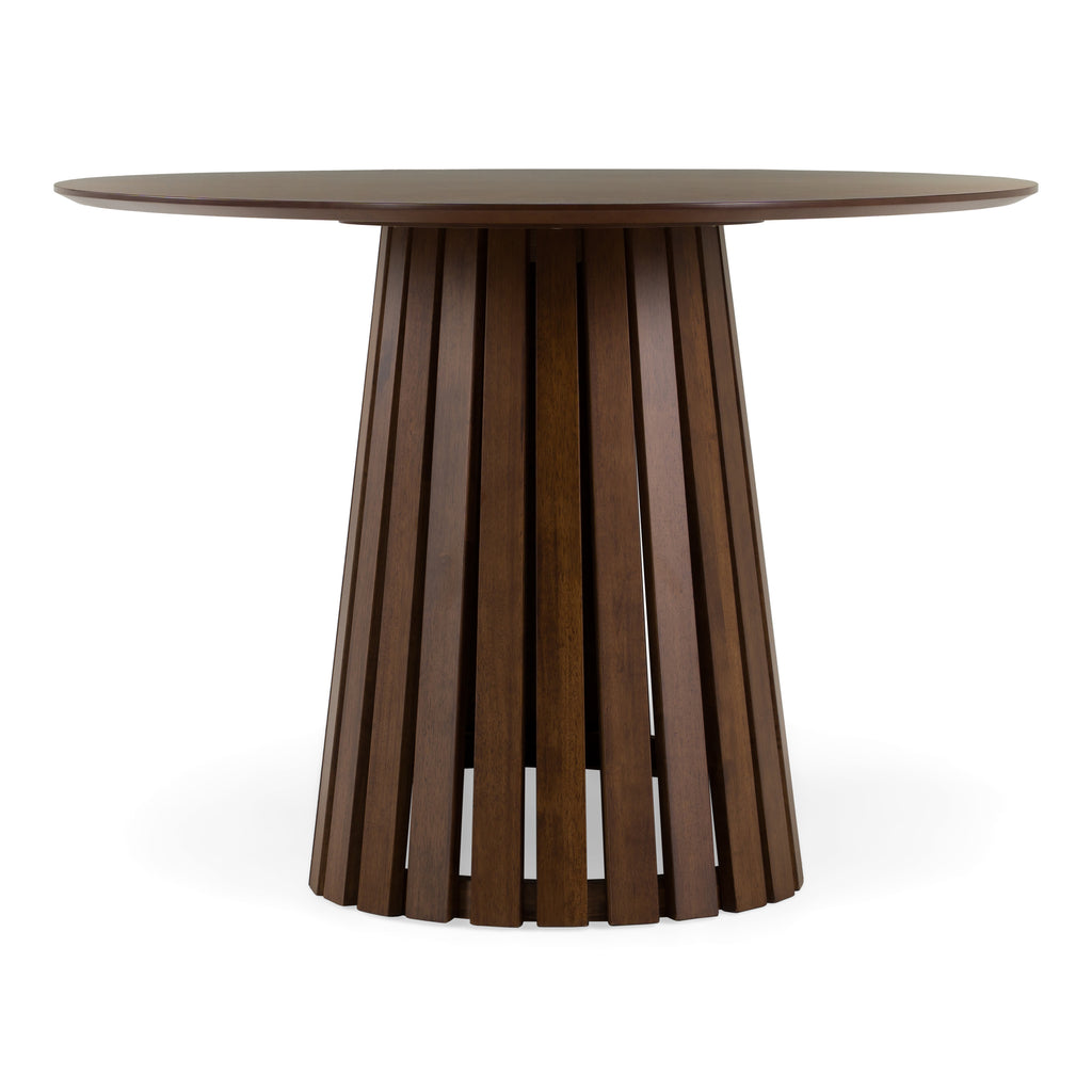 Truman - Mid-Century Modern Walnut Oval Dining Table