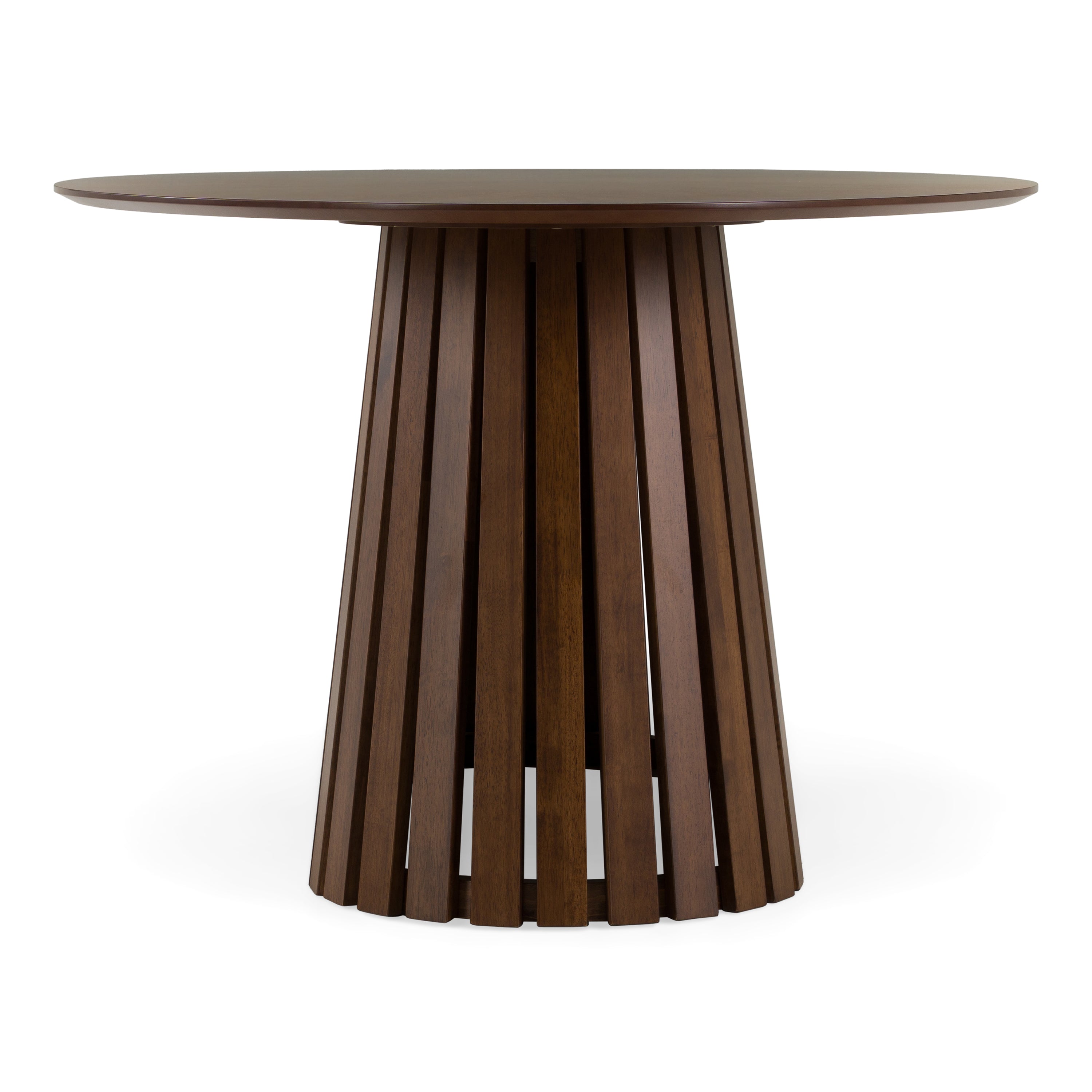 Truman - Mid-Century Modern Walnut Oval Dining Table