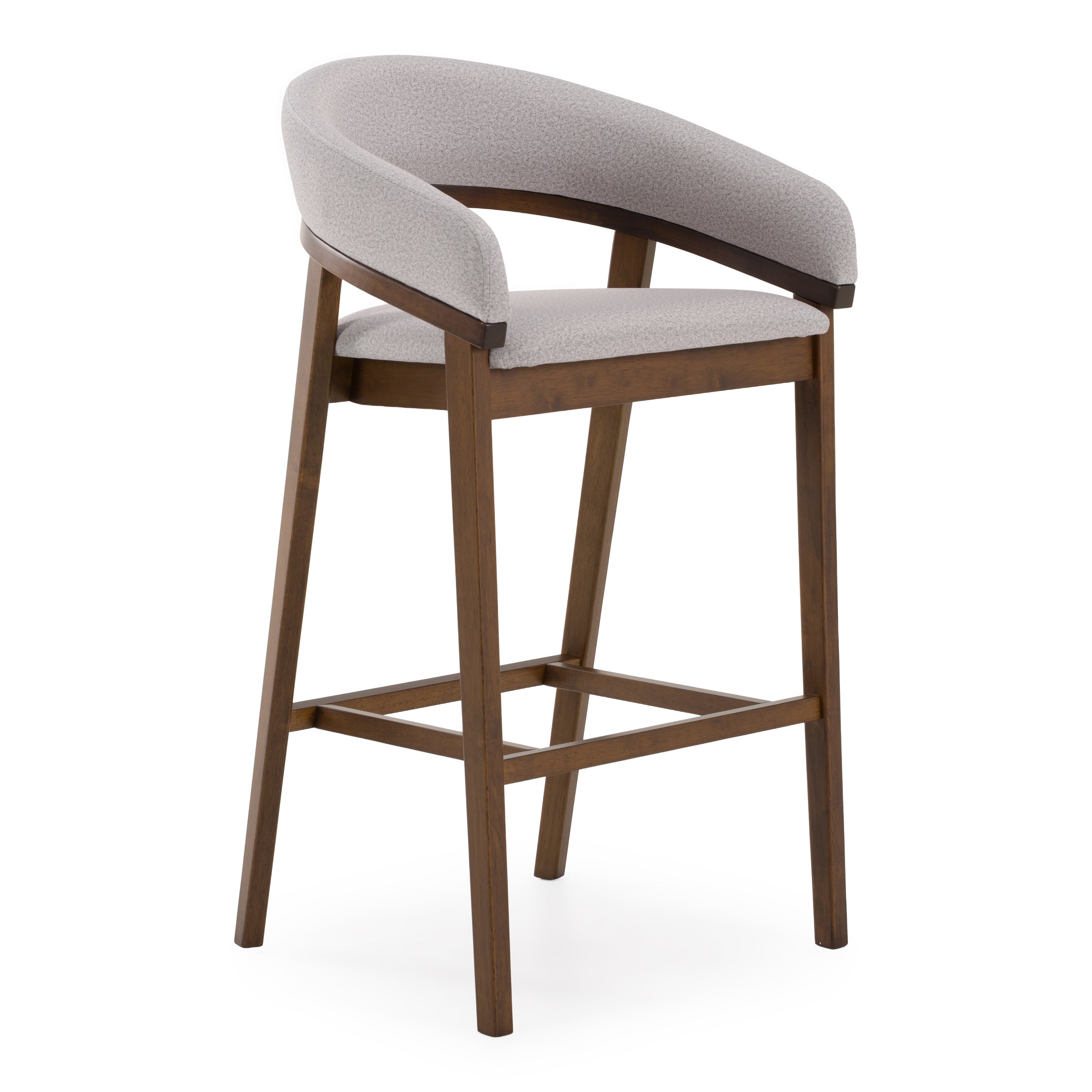 Truman - Mid-Century Modern Bar Chair (Set of 2) - Mid - Century Modern Bar Chair (Set of 2)