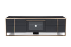 Cartier Modern Black & Rosegold TV Stand