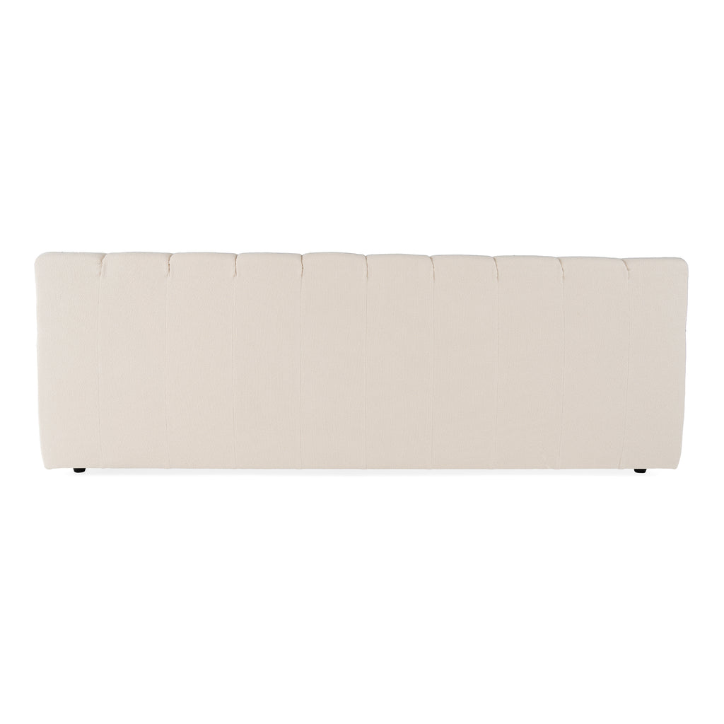 Tyree - Modern Tufted Off-White Fabric Bed - Modern Tufted Off - White Fabric Bed