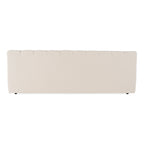 Tyree - Modern Tufted Off-White Fabric Bed - Modern Tufted Off - White Fabric Bed