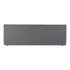 Eastern King Tyree - Modern Tufted Grey Fabric Bed - Modern Tufted Grey Fabric Bed
