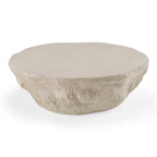 Tyrel - Modern Beige Concrete Coffee Table