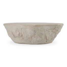 Tyrel - Modern Beige Fiberform Coffee Table