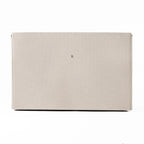 Valhalla - Contemporary White Fabric Bed - Contemporary White Fabric Bed