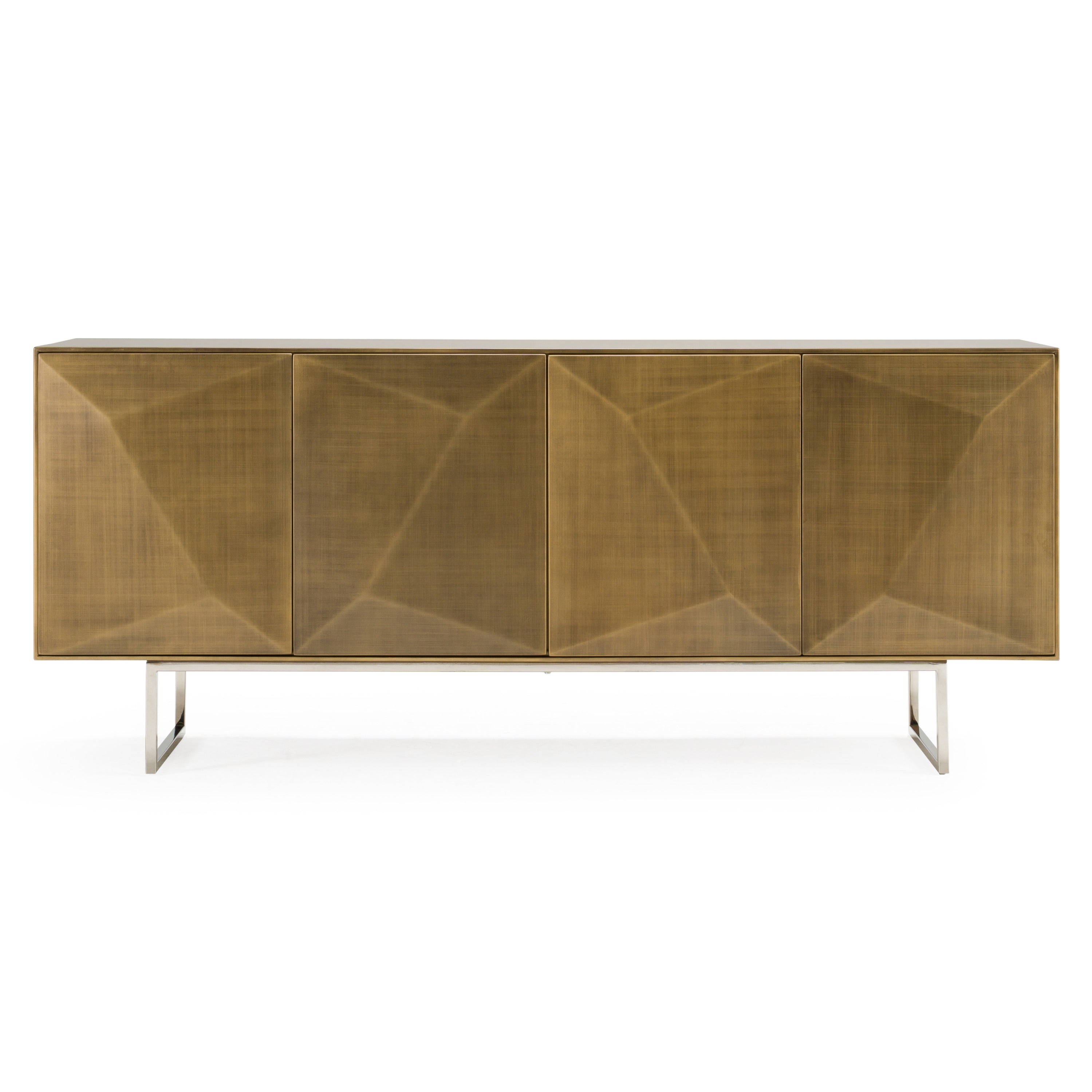 Vanguard - Modern Antique Brass Buffet