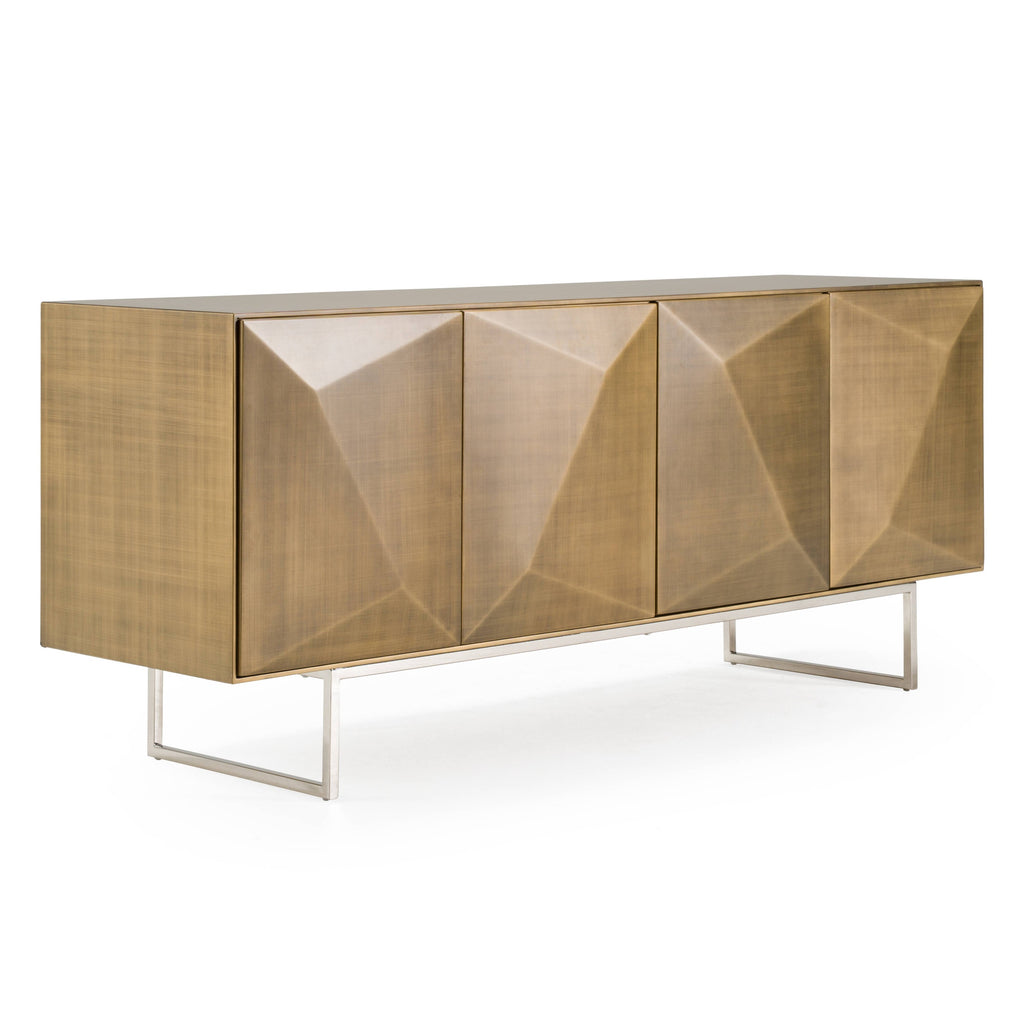 Vanguard - Modern Antique Brass Buffet