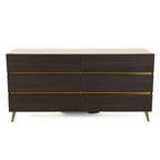 Velondra - Modern Eucalypto + Marble Dresser