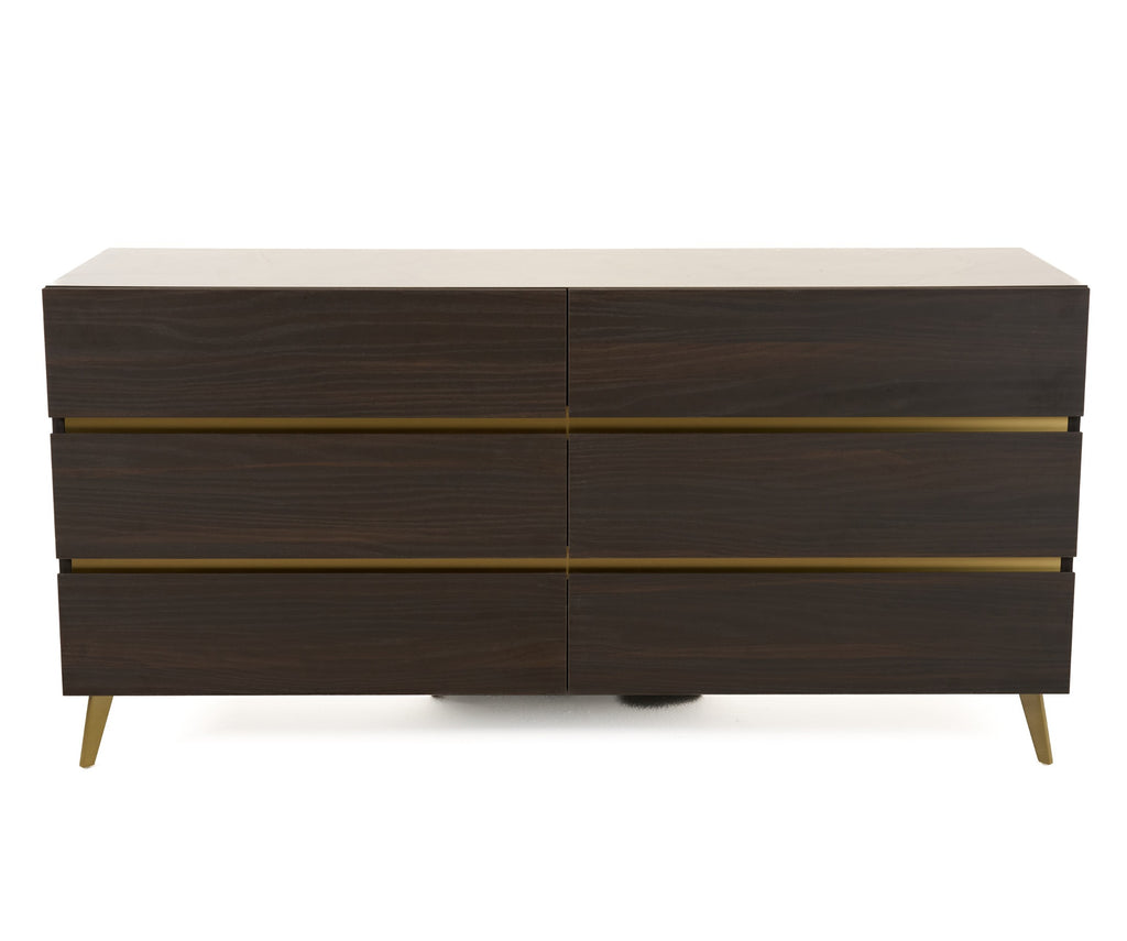Velondra - Modern Eucalypto + Marble Dresser