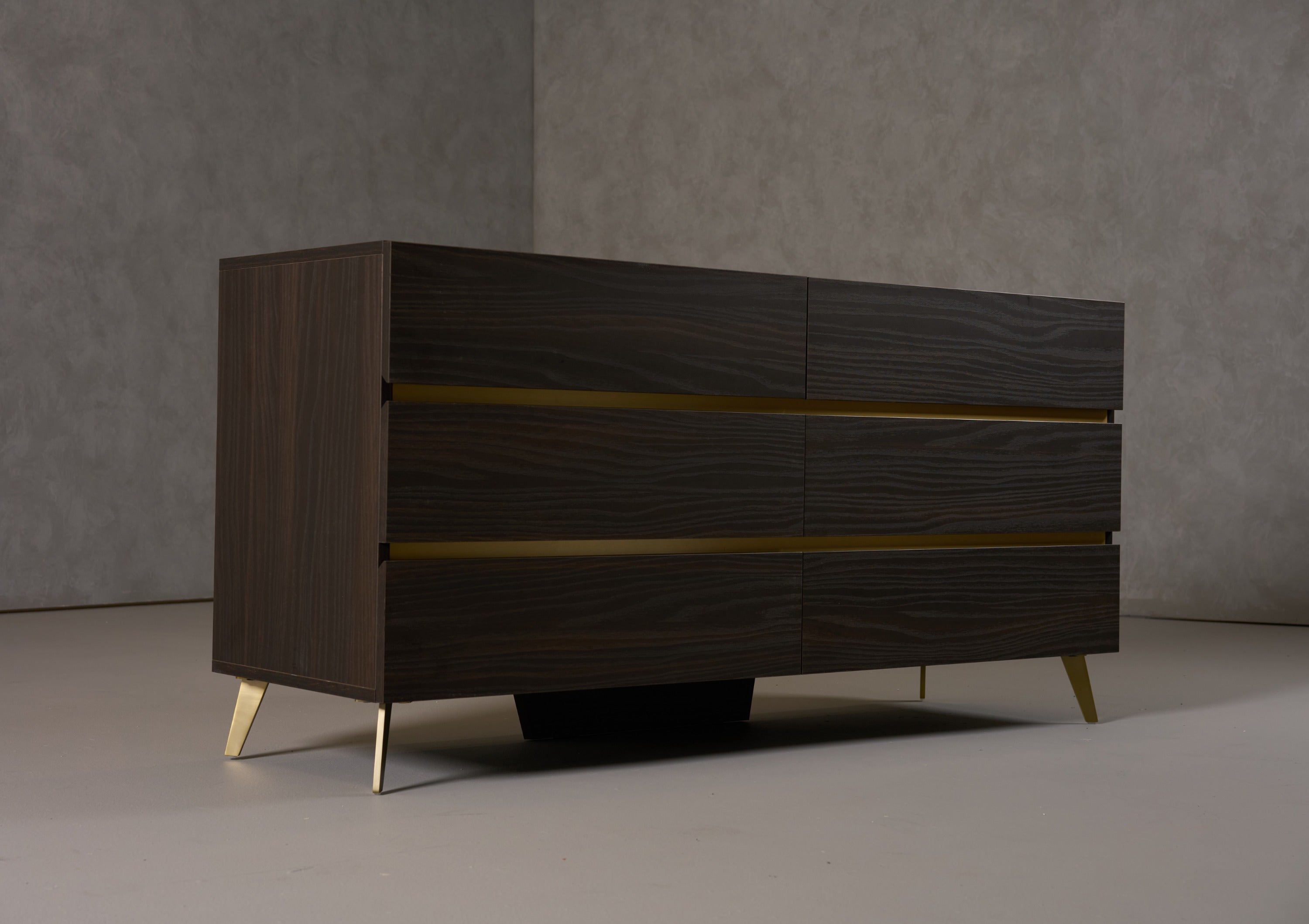 Velondra - Modern Eucalypto + Marble Dresser