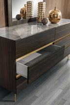 Velondra - Queen Modern Eucalypto + Marble Bedroom Set - Queen Modern Eucalypto + Marble Bedroom Set