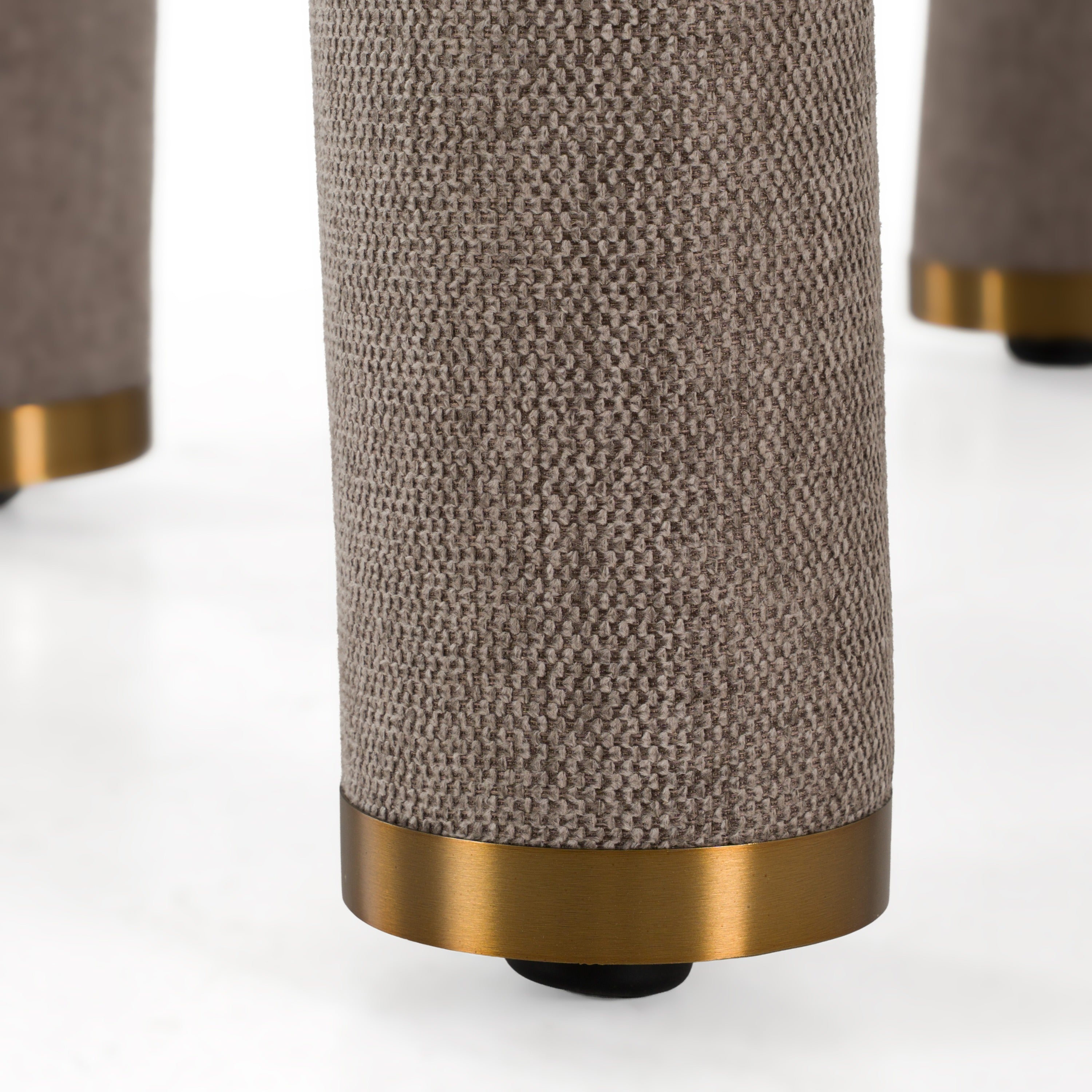 Walbrook - Modern Fabric + Gold Dining Chair - Modern Fabric + Gold Dining Chair
