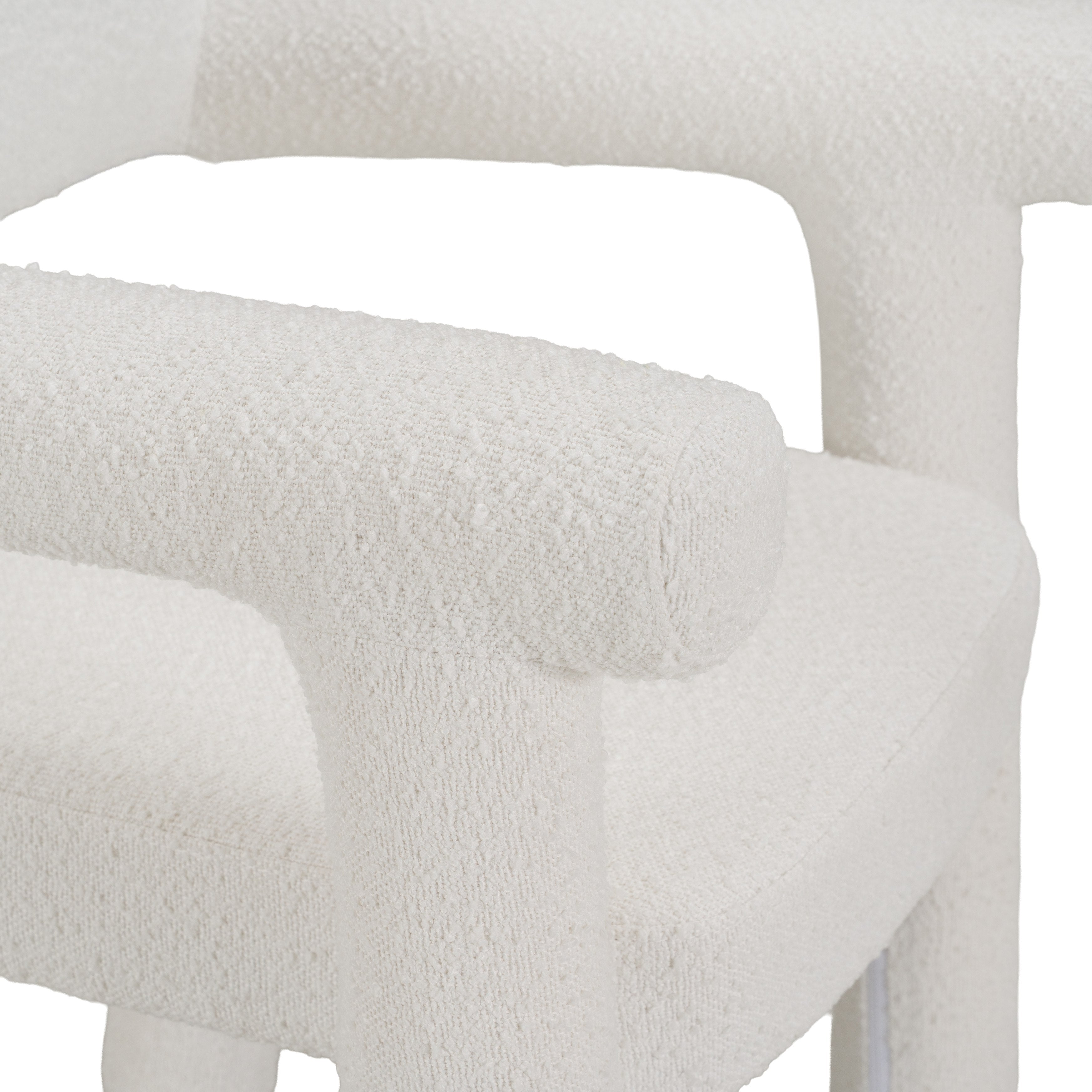 Walbrook - Modern Fabric + Gold Dining Chair - Modern Fabric + Gold Dining Chair