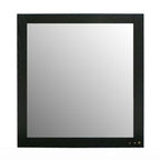 Wales Modern Smoked Ash Mirror