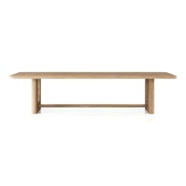 Walz - Modern Natural Oak Rectangular Dining Table