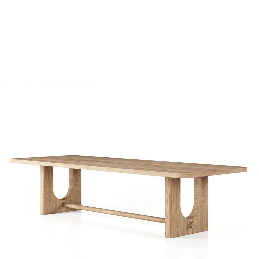 Walz - Modern Natural Oak Rectangular Dining Table