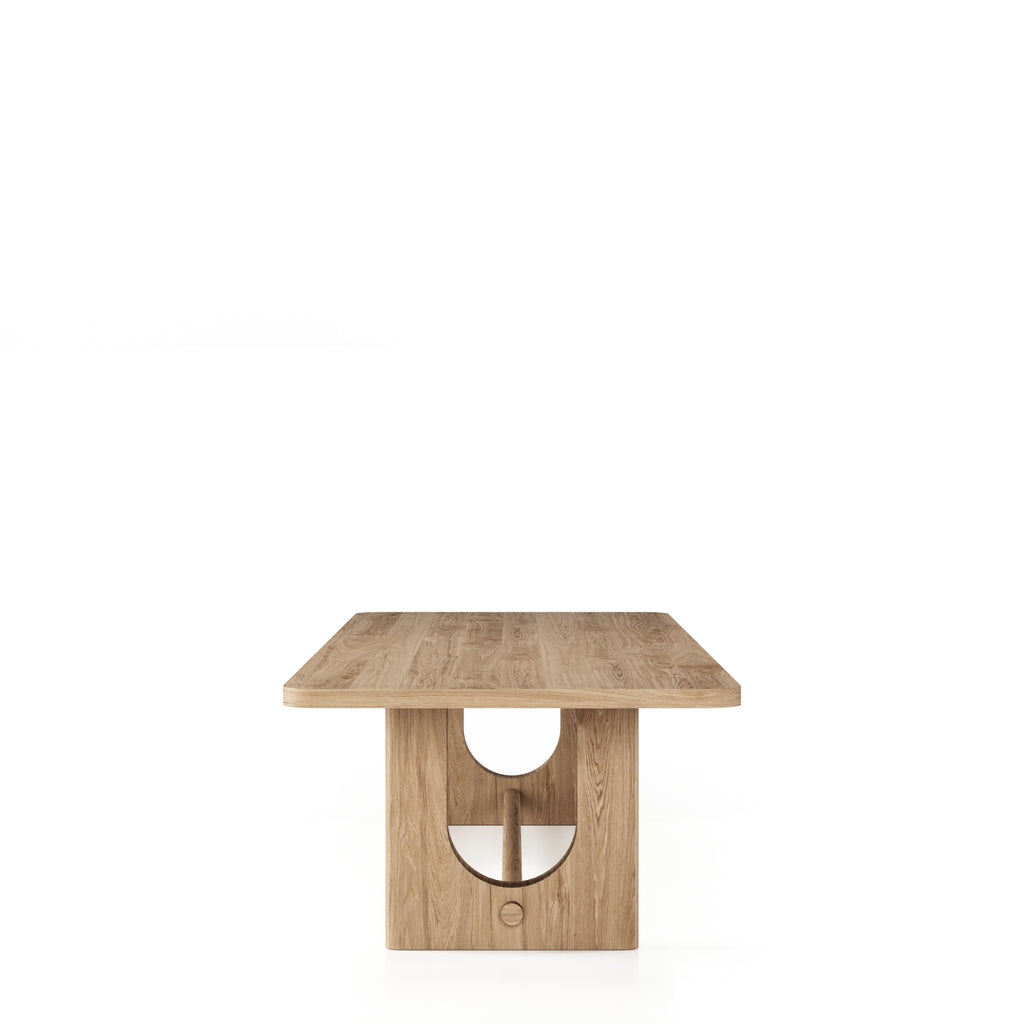 Walz - Modern Natural Oak Rectangular Dining Table