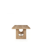 Walz - Modern Natural Oak Rectangular Dining Table