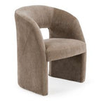 Weaver - Modern Tan Fabric Dining Chair
