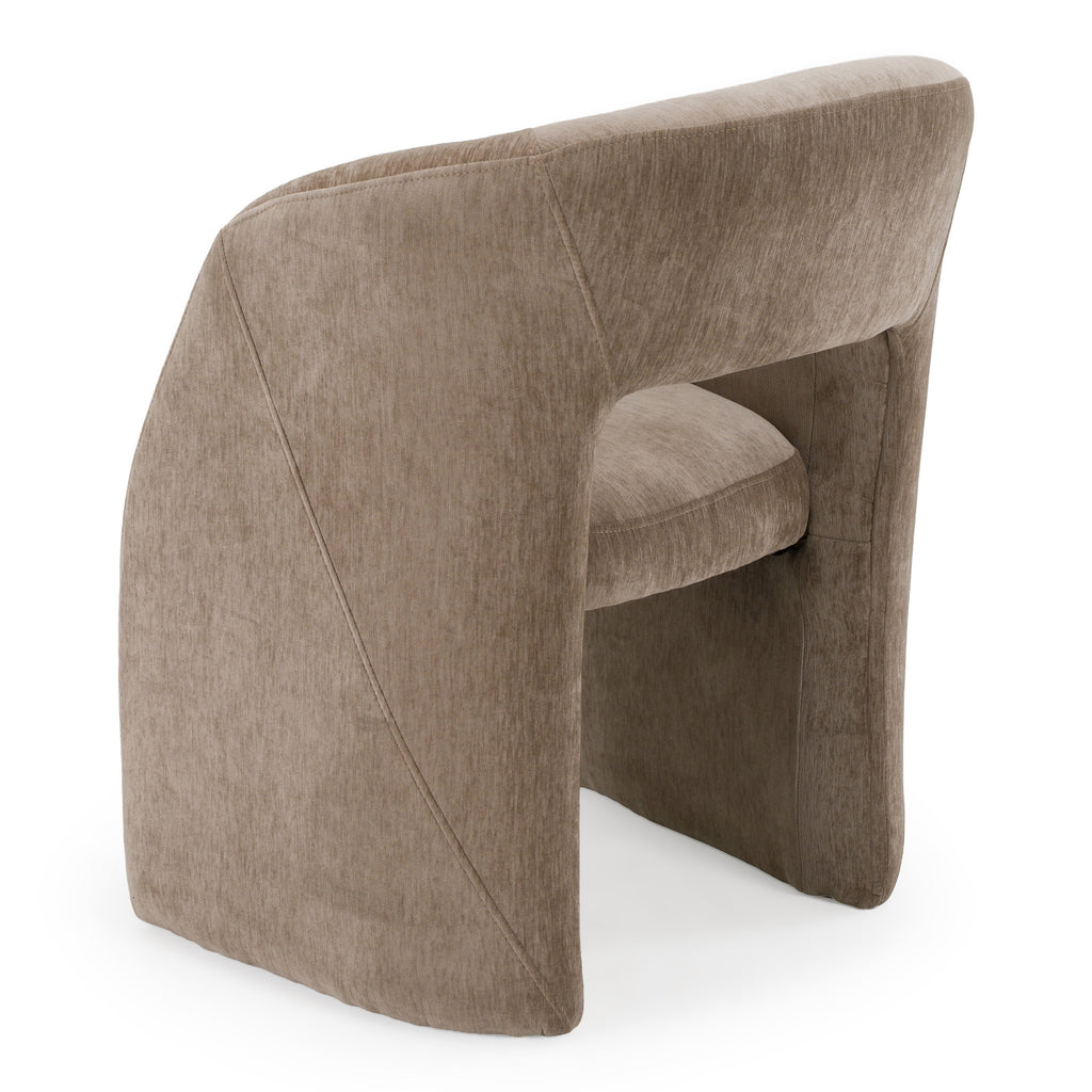Weaver - Modern Tan Fabric Dining Chair