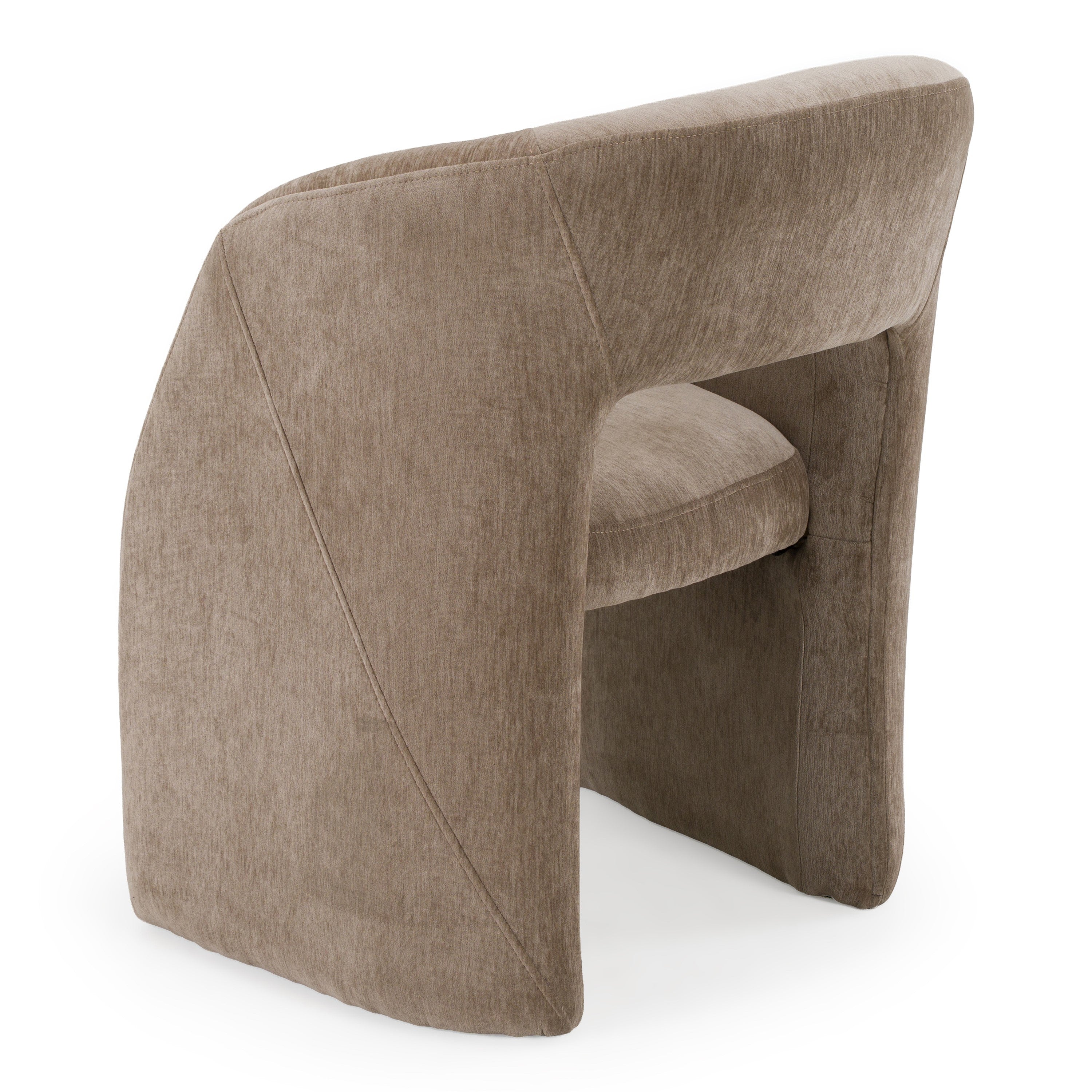 Weaver - Modern Tan Fabric Dining Chair