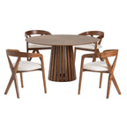 Weiss - Mid-Century Modern Round Dining Table