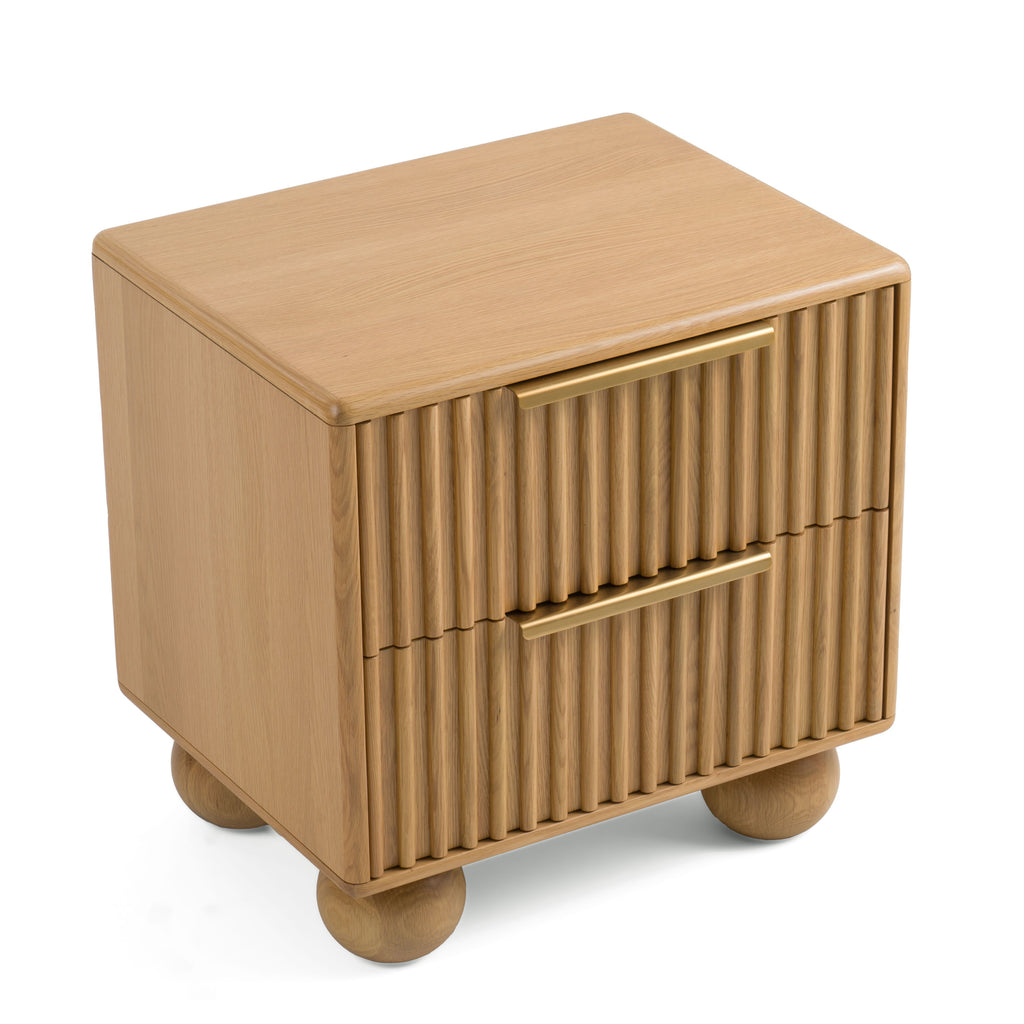 Winters - Modern Natural Oak Nightstand