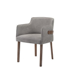 Jordan Modern Walnut & Grey Dining Set