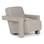 Wylie - Modern Beige Fabric Accent Chair