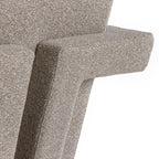 Wylie - Modern Beige Fabric Accent Chair