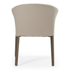 Wynetta Mid-Century Modern Vegan Leather Dining Chair