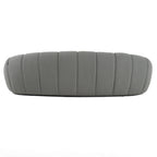 Yolonda - Modern Curved Light Grey Fabric Sofa