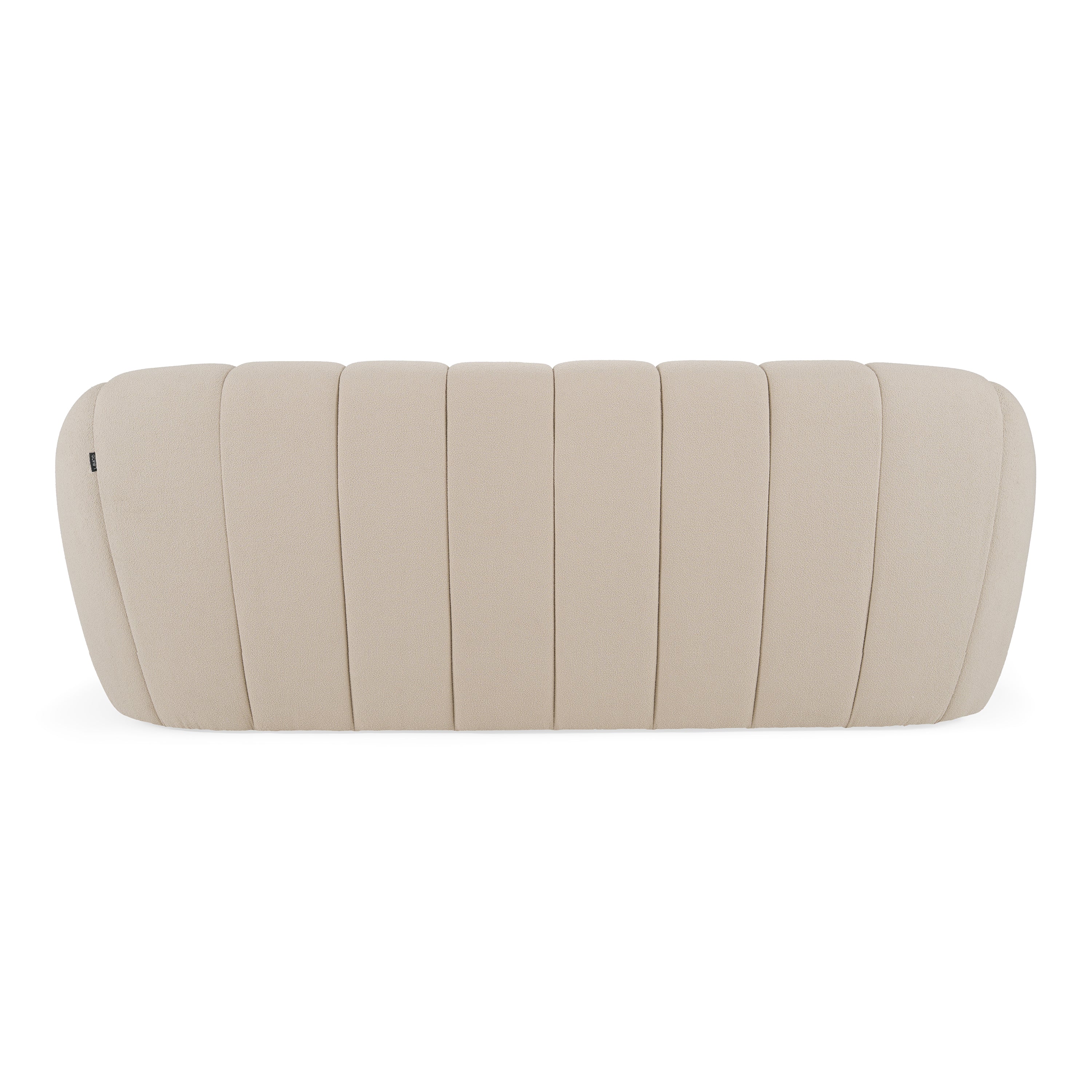 Yolonda - Modern Beige Fabric Bed - Modern Beige Fabric Bed