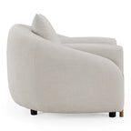 Yorba - Modern Beige Fabric Accent Chair