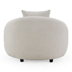 Yorba - Modern Beige Fabric Accent Chair