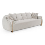 Yorba - Modern Beige Fabric Sofa