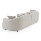 Yorba - Modern Beige Fabric Sofa