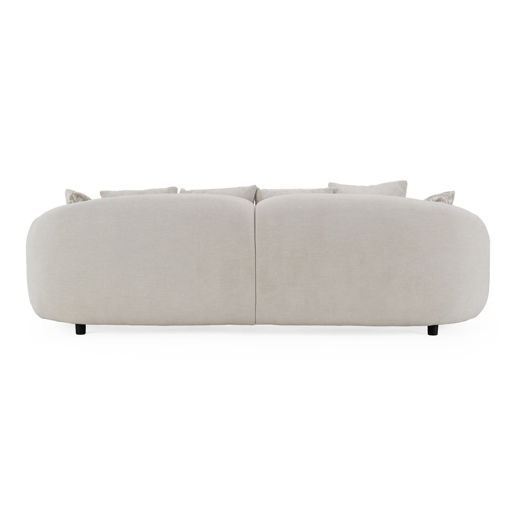 Yorba - Modern Beige Fabric Sofa